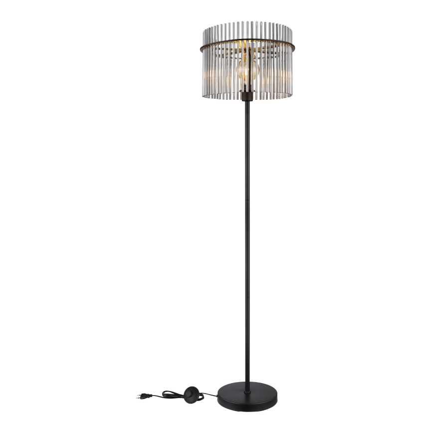 Globo - Golvlampa 1xE27/60W/230V svart