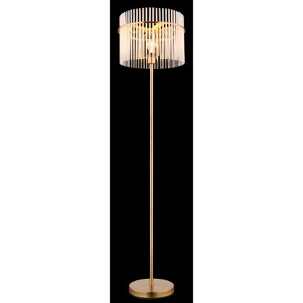 Globo - Golvlampa 1xE27/60W/230V guld