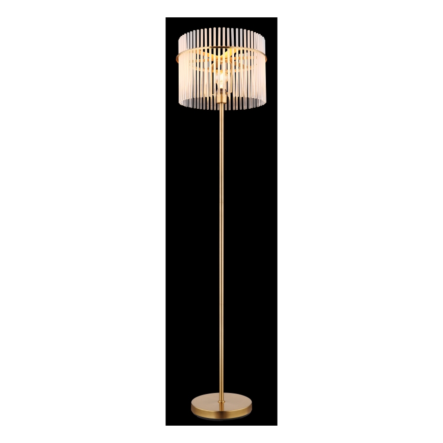 Globo - Golvlampa 1xE27/60W/230V guld