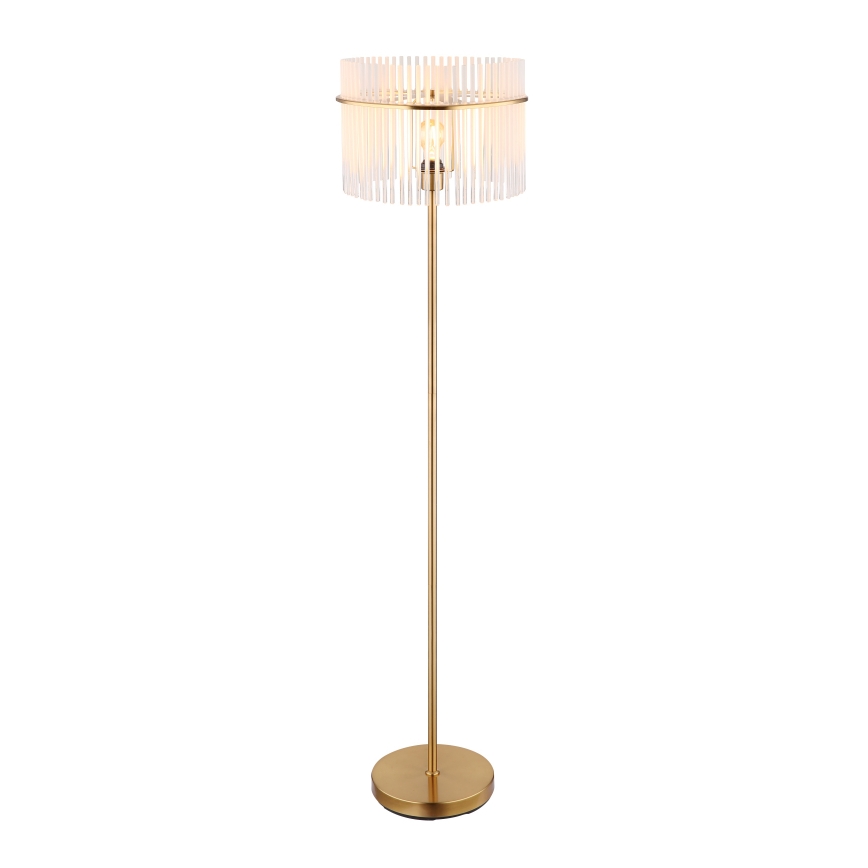 Globo - Golvlampa 1xE27/60W/230V guld