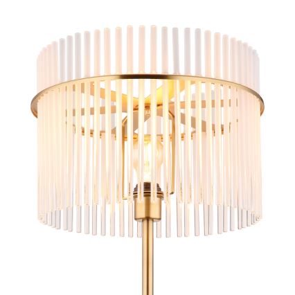 Globo - Golvlampa 1xE27/60W/230V guld