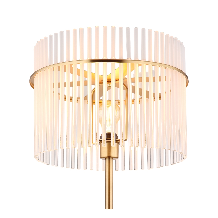 Globo - Golvlampa 1xE27/60W/230V guld