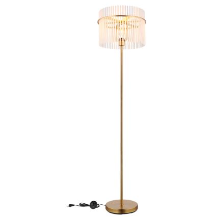 Globo - Golvlampa 1xE27/60W/230V guld