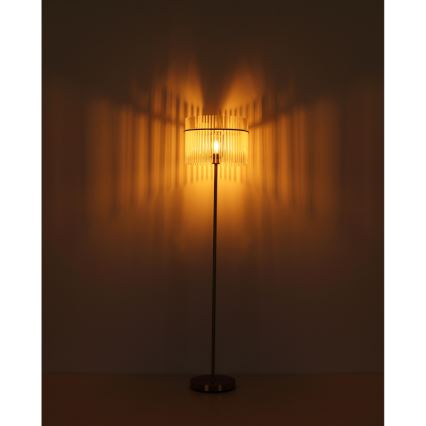 Globo - Golvlampa 1xE27/60W/230V guld