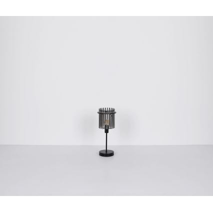 Globo - Bordslampa 1xE14/40W/230V diameter 15 cm svart