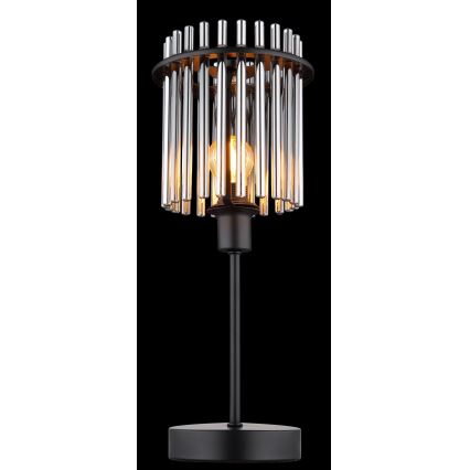 Globo - Bordslampa 1xE14/40W/230V diameter 15 cm svart