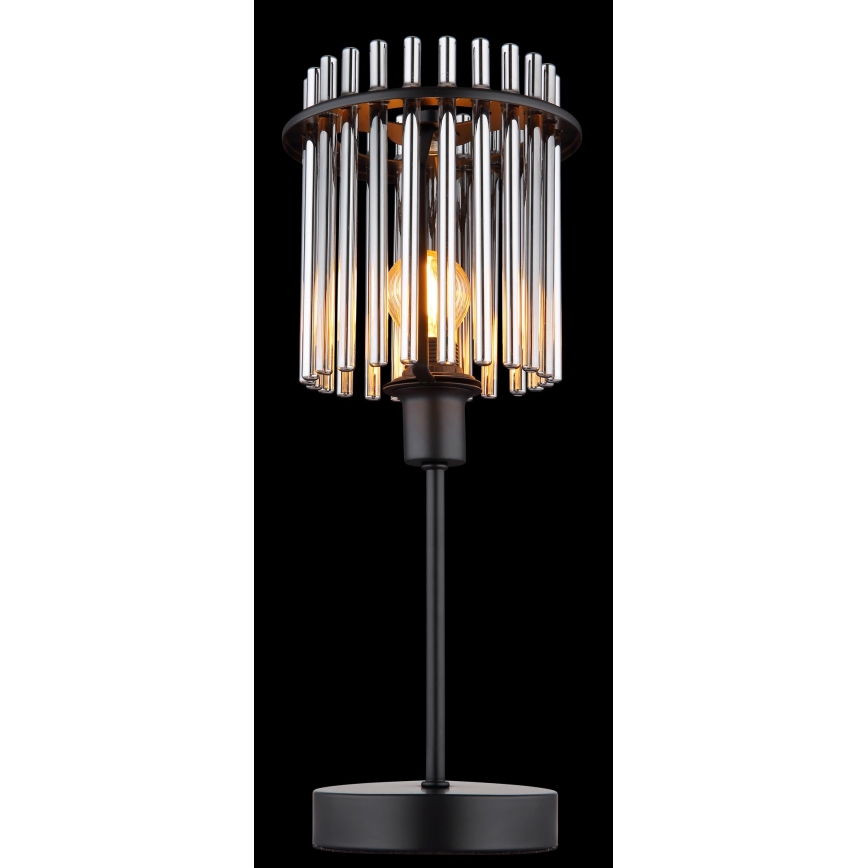 Globo - Bordslampa 1xE14/40W/230V diameter 15 cm svart