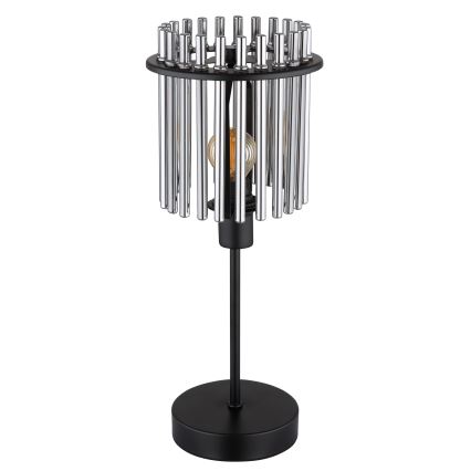 Globo - Bordslampa 1xE14/40W/230V diameter 15 cm svart