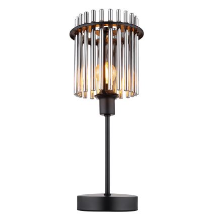 Globo - Bordslampa 1xE14/40W/230V diameter 15 cm svart