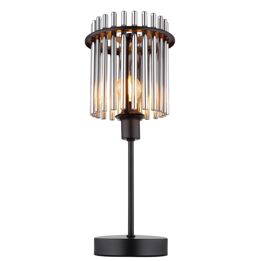Globo - Bordslampa 1xE14/40W/230V diameter 15 cm svart