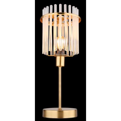 Globo - Bordslampa 1xE14/40W/230V diameter 15 cm guld