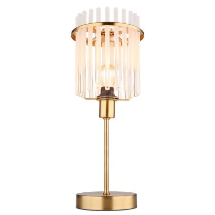 Globo - Bordslampa 1xE14/40W/230V diameter 15 cm guld