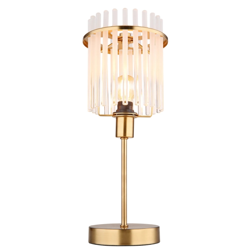 Globo - Bordslampa 1xE14/40W/230V diameter 15 cm guld