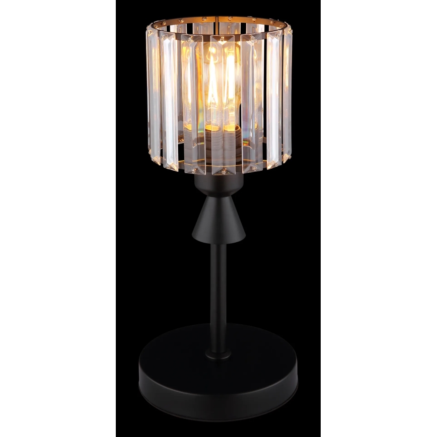 Globo - Bordslampa 1xE27/60W/230V diameter 15 cm svart