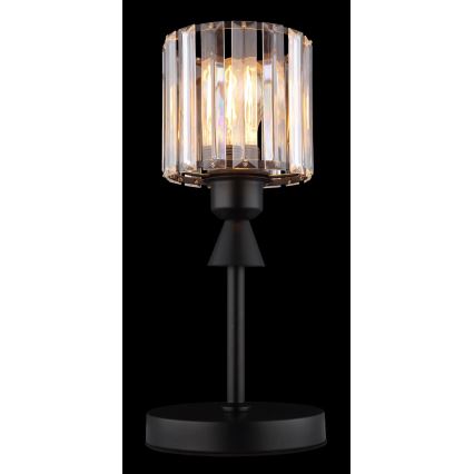 Globo - Bordslampa 1xE27/60W/230V diameter 15 cm svart