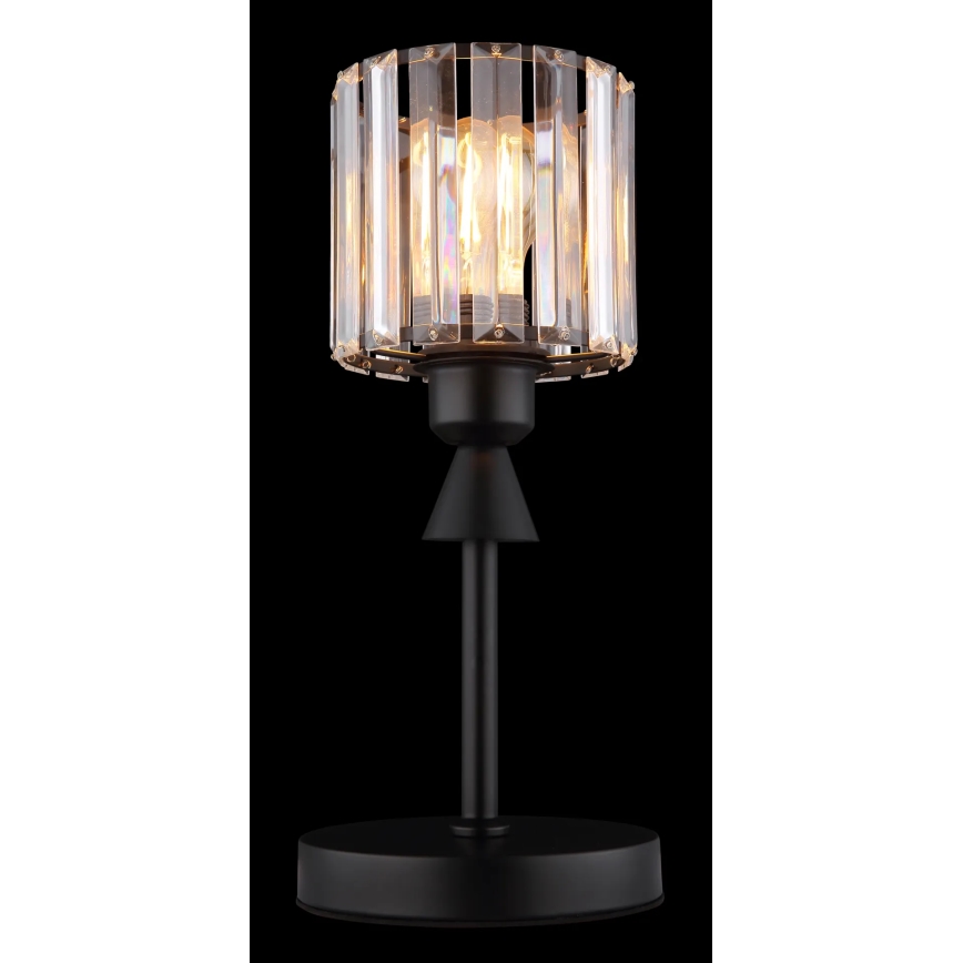 Globo - Bordslampa 1xE27/60W/230V diameter 15 cm svart