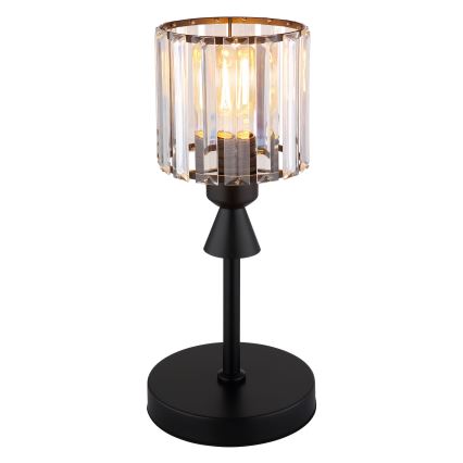 Globo - Bordslampa 1xE27/60W/230V diameter 15 cm svart