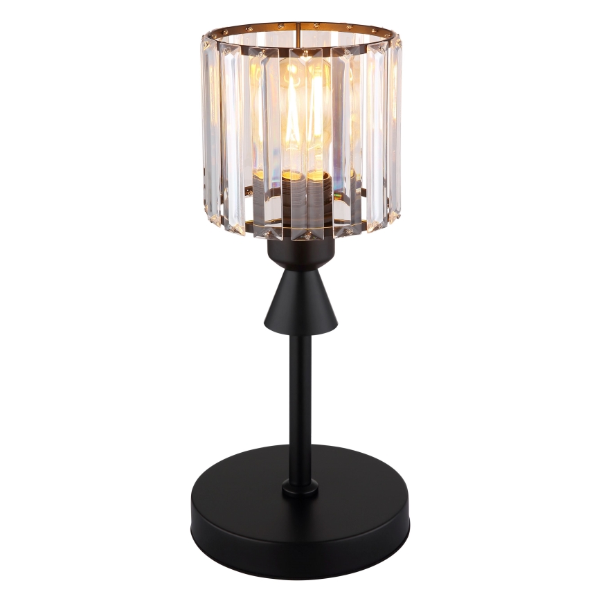Globo - Bordslampa 1xE27/60W/230V diameter 15 cm svart