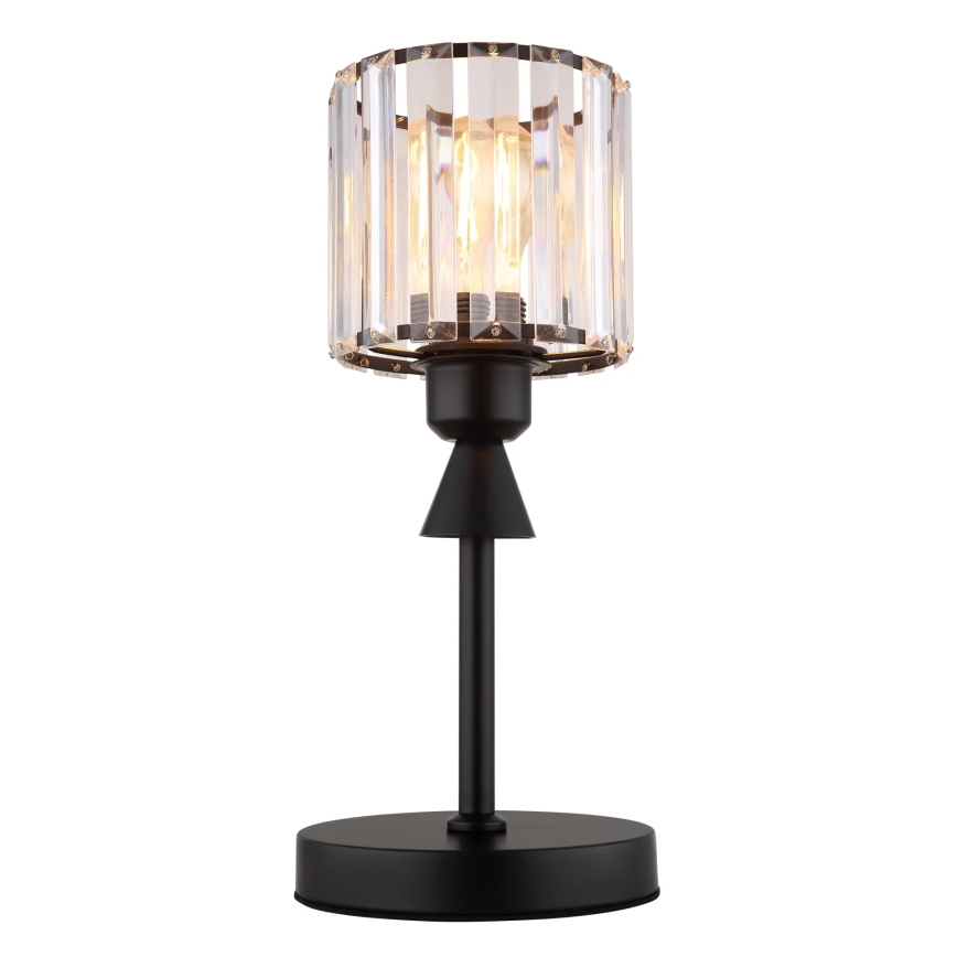 Globo - Bordslampa 1xE27/60W/230V diameter 15 cm svart