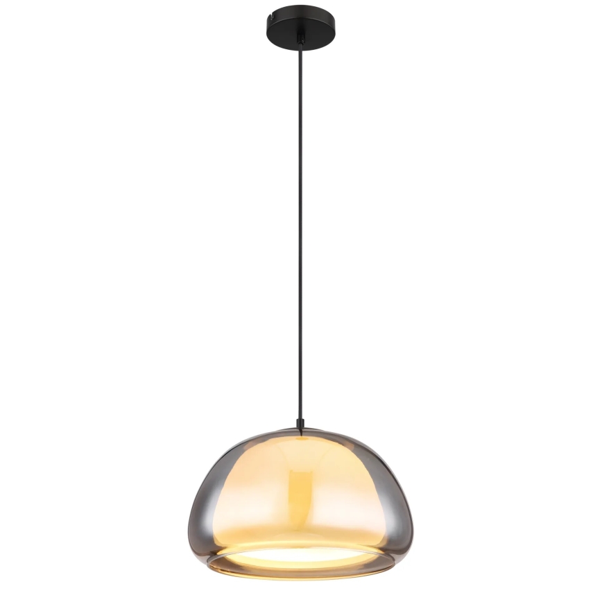 Globo - Ljuskrona med textilsladd 1xE27/60W/230V
