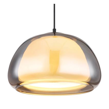 Globo - Ljuskrona med textilsladd 1xE27/60W/230V