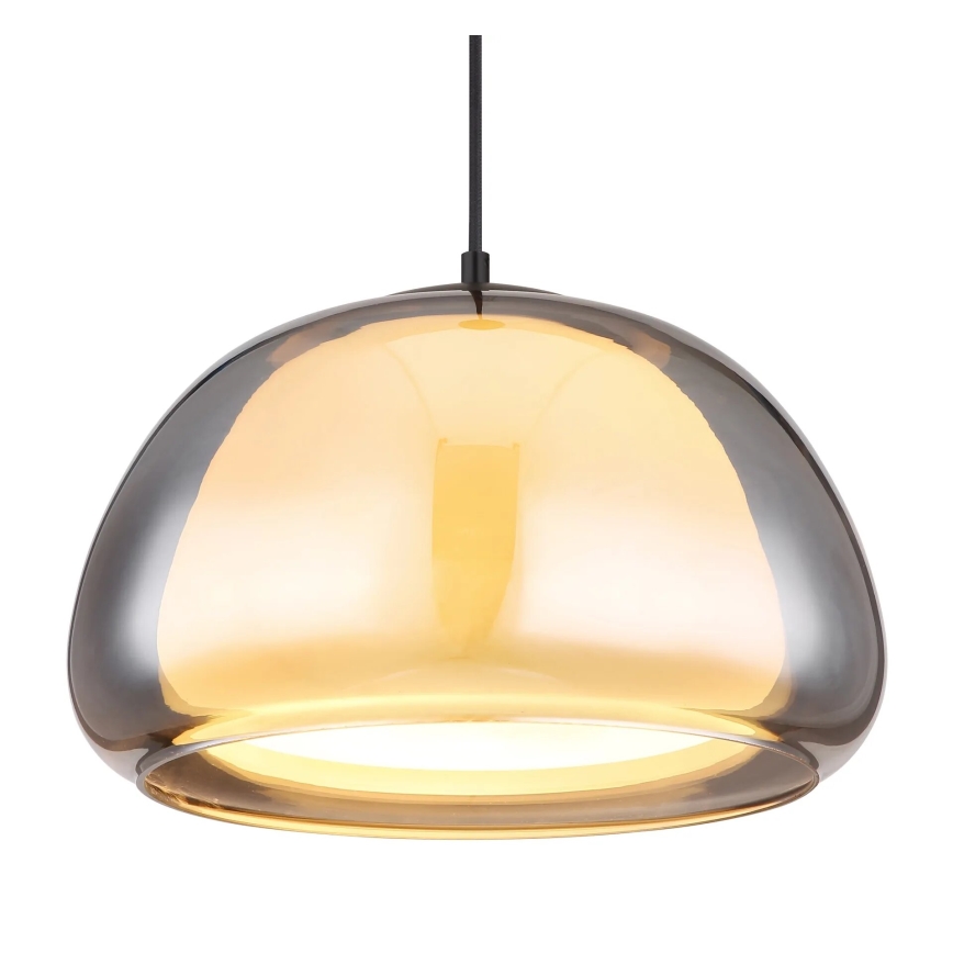 Globo - Ljuskrona med textilsladd 1xE27/60W/230V