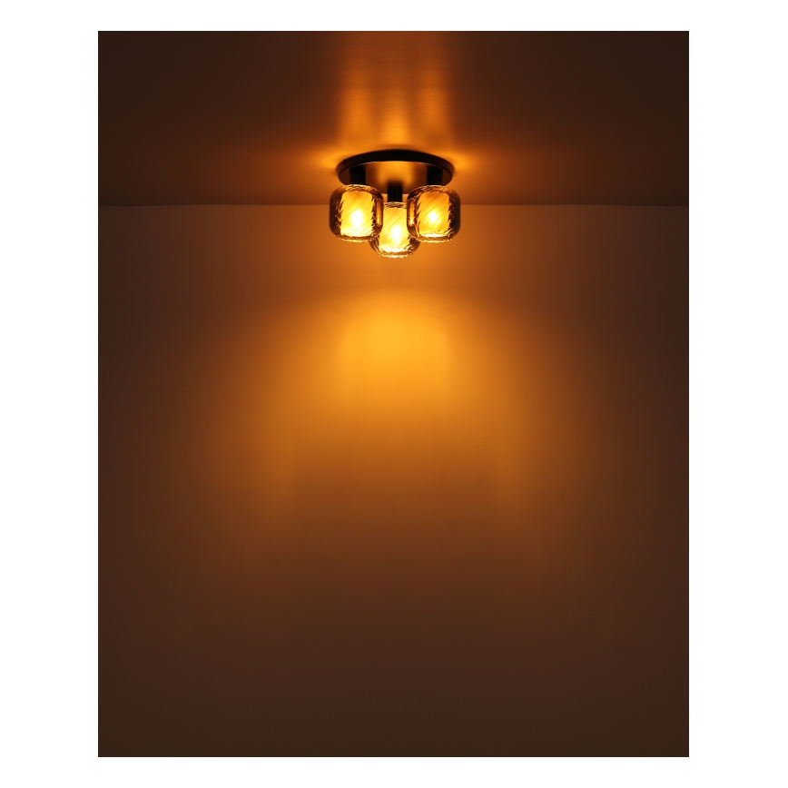 Globo - Taklampa 3xE27/25W/230V diameter 37 cm