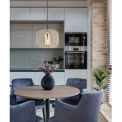 Globo - Pendel på kabel 1xE27/40W/230V Ø 28 cm