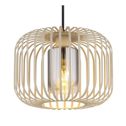 Globo - Pendel på kabel 1xE27/40W/230V Ø 28 cm