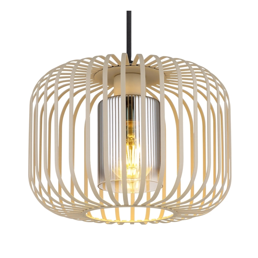 Globo - Pendel på kabel 1xE27/40W/230V Ø 28 cm