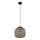 Globo 15766H1 - Ljuskrona med textilsladd COLLY 1xE27/15W/230V diameter 30 cm