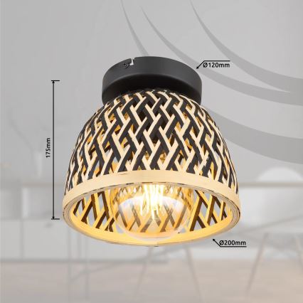 Globo 15767D1 - Taklampa COLLY 1xE27/15W/230V