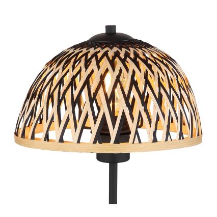 Globo - Bordslampa 1xE27/15W/230V Bambu
