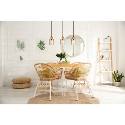 Globo - Hänglampa med kabel 3xE27/25W/230V