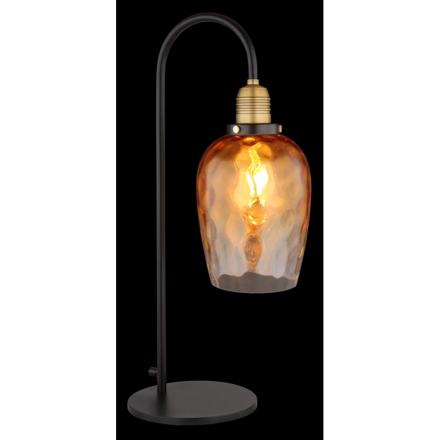 Globo - Bordslampa 1xE27/60W/230V orange