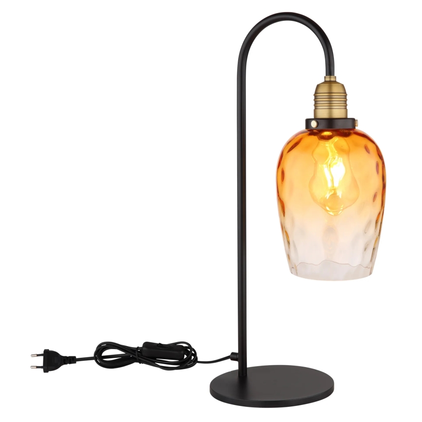 Globo - Bordslampa 1xE27/60W/230V orange