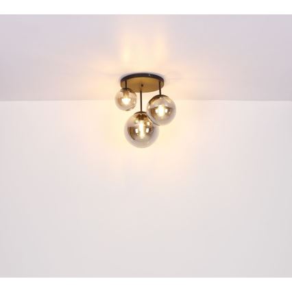 Globo - Taklampa med 3xE27/60W/230V