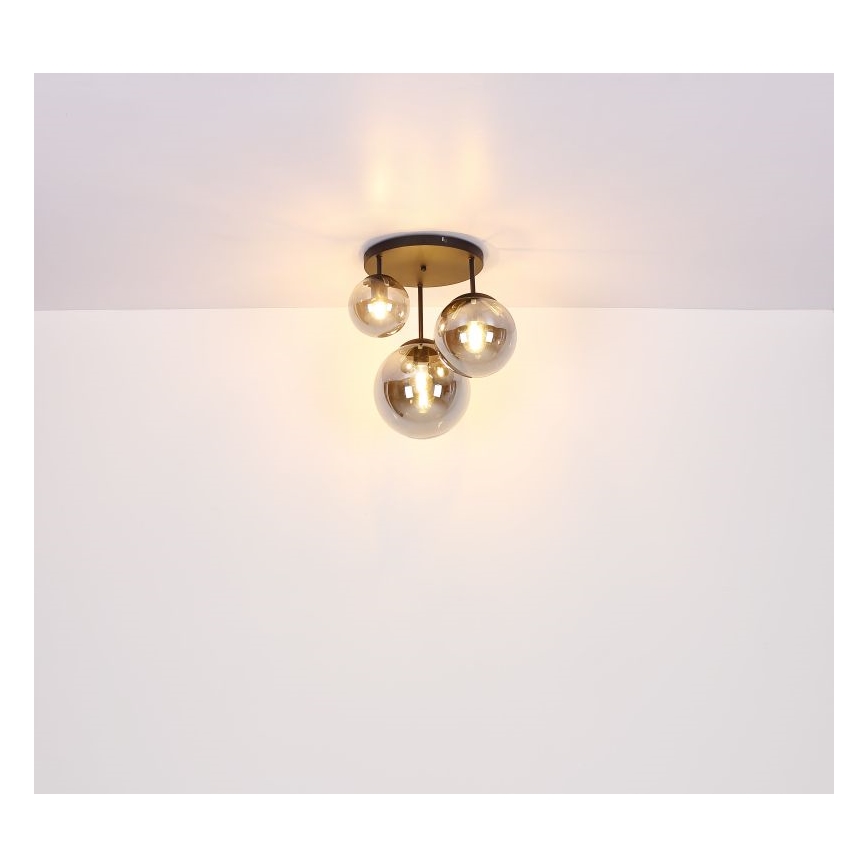 Globo - Taklampa med 3xE27/60W/230V