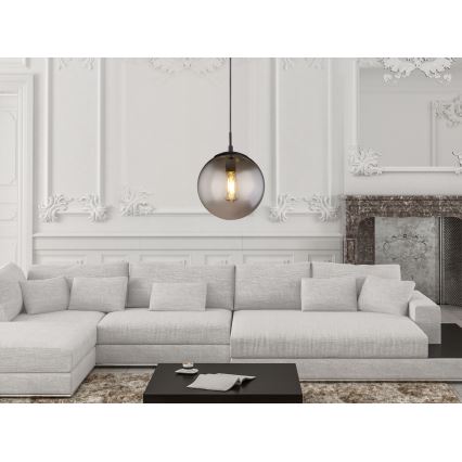 Globo 15830H - Ljuskrona med snöre BLAMA 1xE27/40W/230V