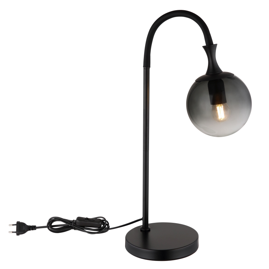 Globo - Bordslampa 1xE27/10W/230V svart