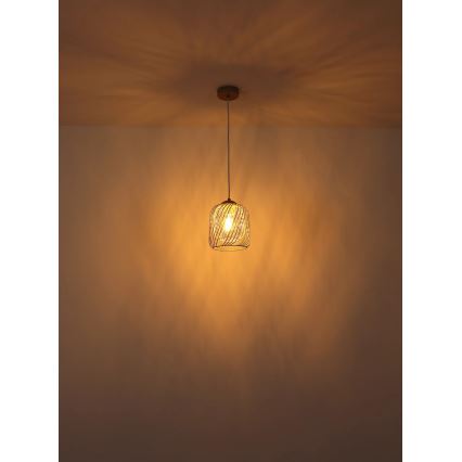 Globo - Hänglampa med kabel 1xE27/40W/230V Ø 18 cm