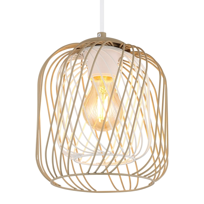 Globo - Hänglampa med kabel 1xE27/40W/230V Ø 18 cm