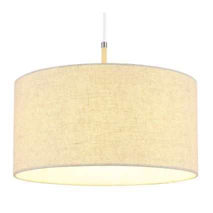 Globo - Pendellampa med sladd 1xE27/60W/230V