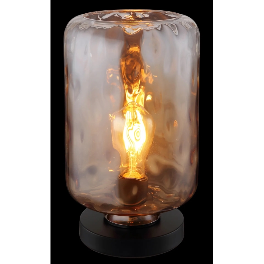 Globo - Bordslampa 1xE27/60W/230V brun