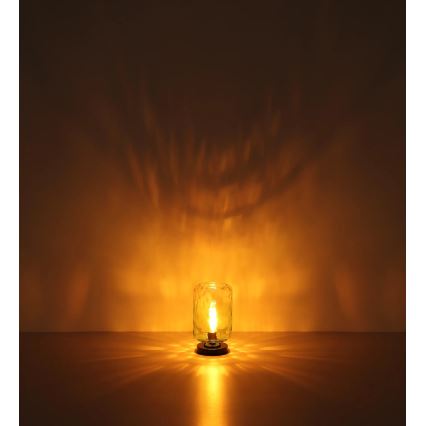 Globo - Bordslampa 1xE27/60W/230V grön