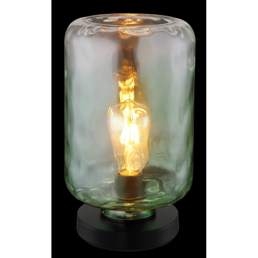 Globo - Bordslampa 1xE27/60W/230V grön