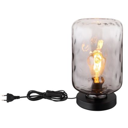 Globo - Bordslampa 1xE27/60W/230V grå