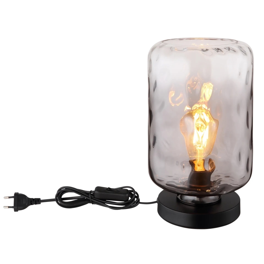 Globo - Bordslampa 1xE27/60W/230V grå