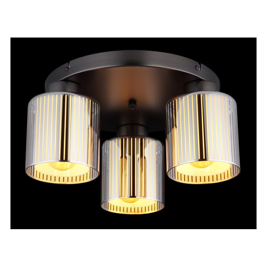 Globo - Taklampa 3xE27/60W/230V diameter 34,5 cm