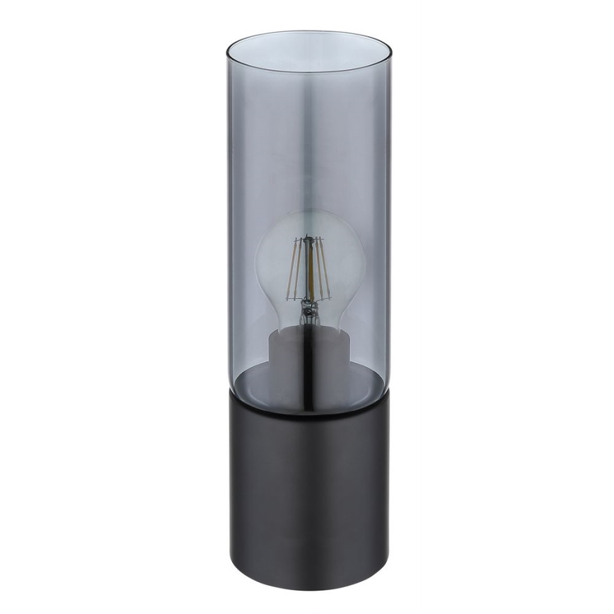 Globo - Touchbordslampa 1xE27/25W/230V Ø 9 cm svart